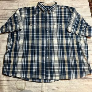 Wrangler Western Wear Short Sleeved ButtonDown